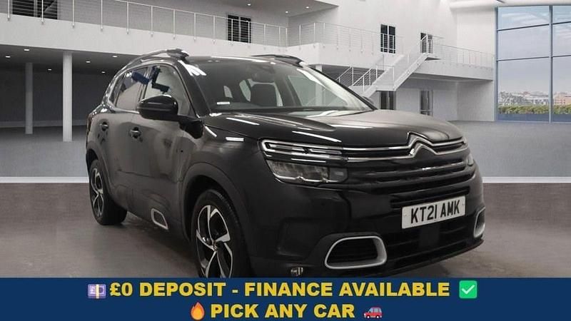 Black Used 2021 Citroën C5 Aircross PureTech SUV | £10,449 (Good price) - Image 1/4