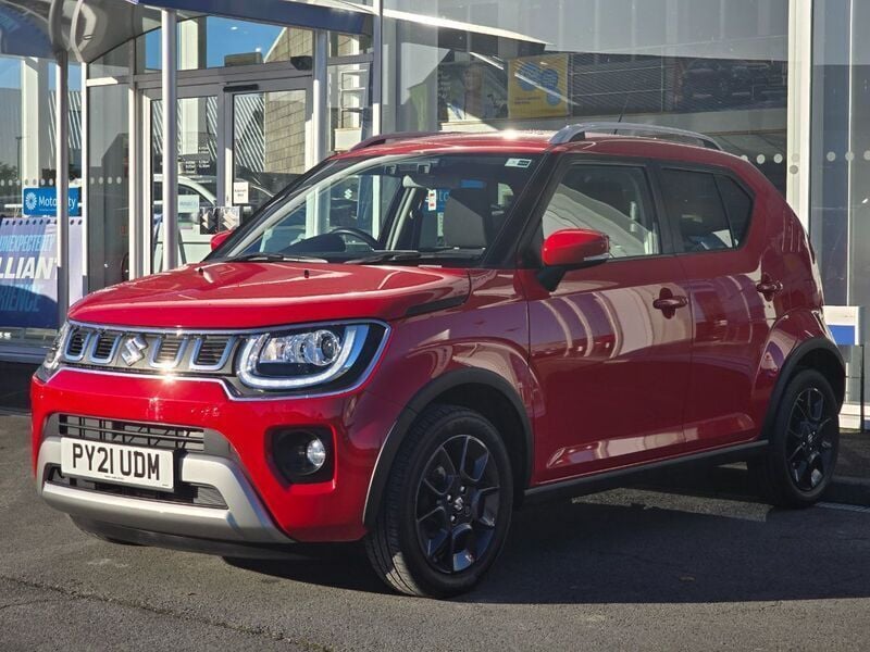 Used Suzuki Ignis SZ5 83 HP (61 kW) 2021 Red Hatchback