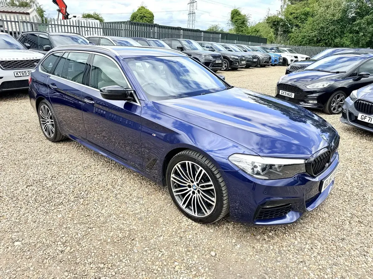 Used BMW 540 M Sport 2017 Blue Estate