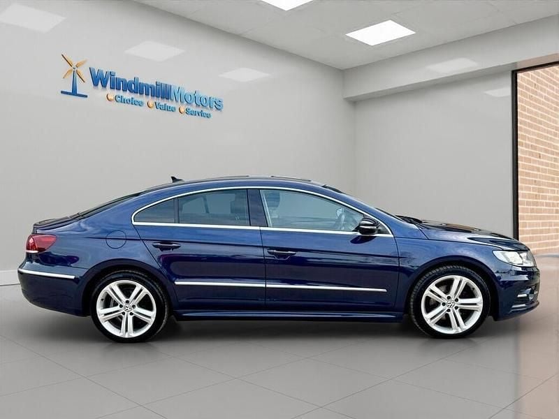 Used VW CC R-line 184 HP (135 kW) 2015 Blue Sedan