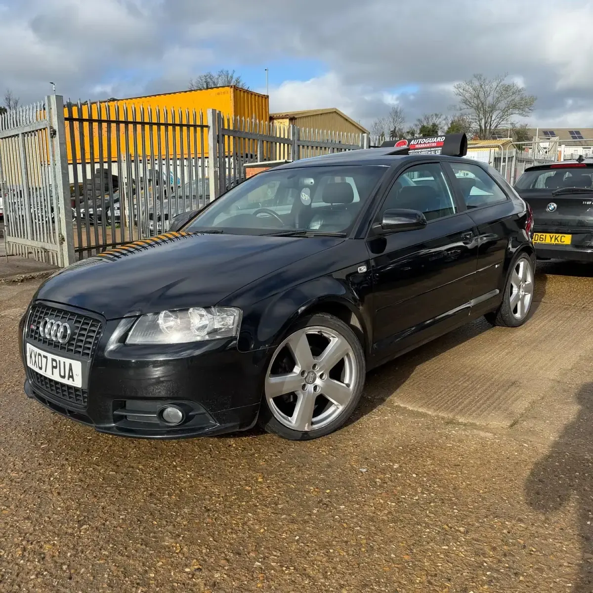 Begagnad Audi A3 Sport 2007 Svart Halvkombi