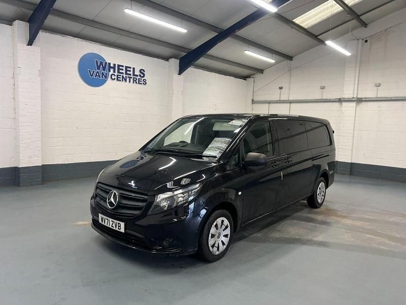Black Used 2021 Mercedes Vito Progressive Van | £16,990 (Fair price) - Image 1/4