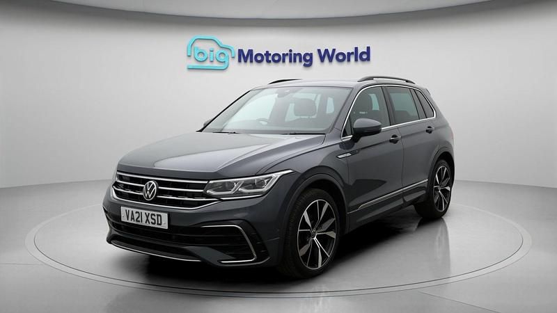 Used VW Tiguan R-line 150 HP (110 kW) 2021 Grey SUV