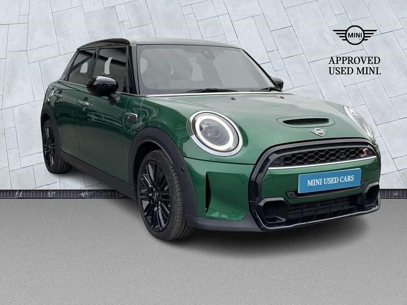 Used Mini Cooper S Exclusive 2022 Green Hatchback