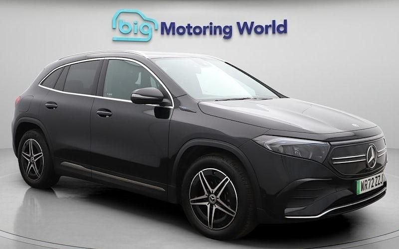 Used Mercedes EQA250+ AMG line 139 kW (190 HP) 2022 Black SUV