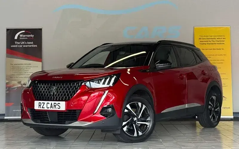 Used Peugeot 2008 GT 131 HP (96 kW) 2021 Red SUV