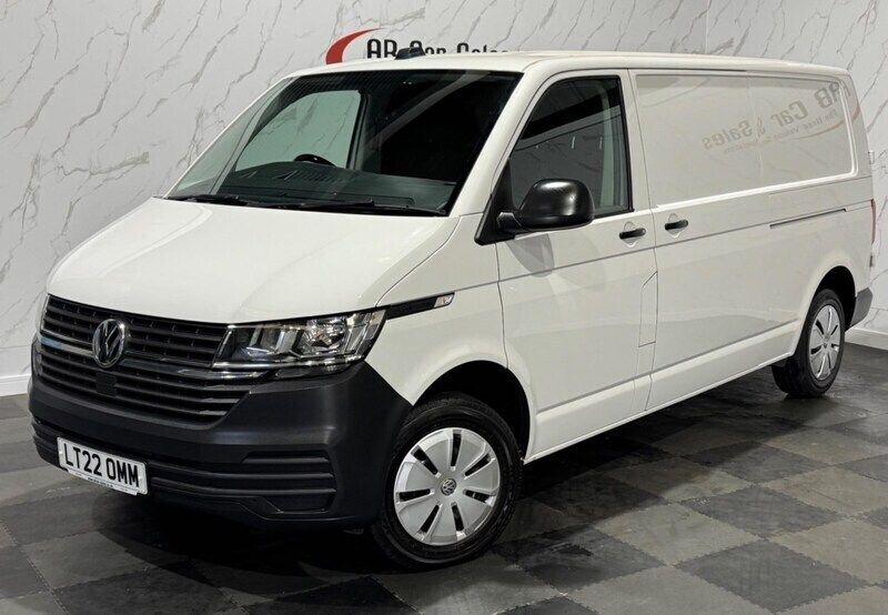 White Used 2022 VW T6.1 Startline Van | £15,499 (Fair price) - Image 1/3