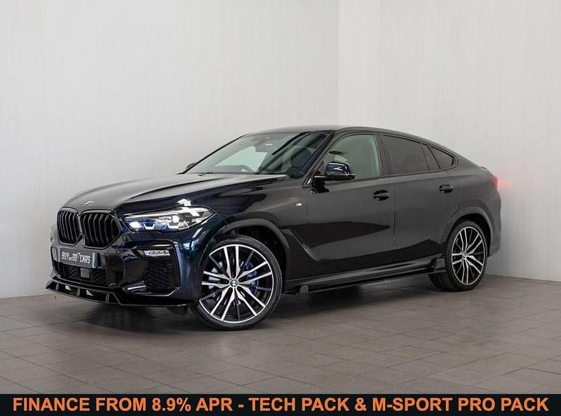Black Used 2020 BMW X6 M Sport SUV | £36,990 (Fair price) - Image 1/4