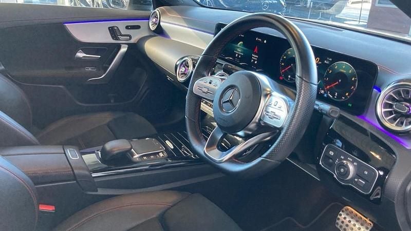 Used Mercedes CLA180 AMG Line Premium Plus 136 HP (100 kW) 2023 Polar white Sedan