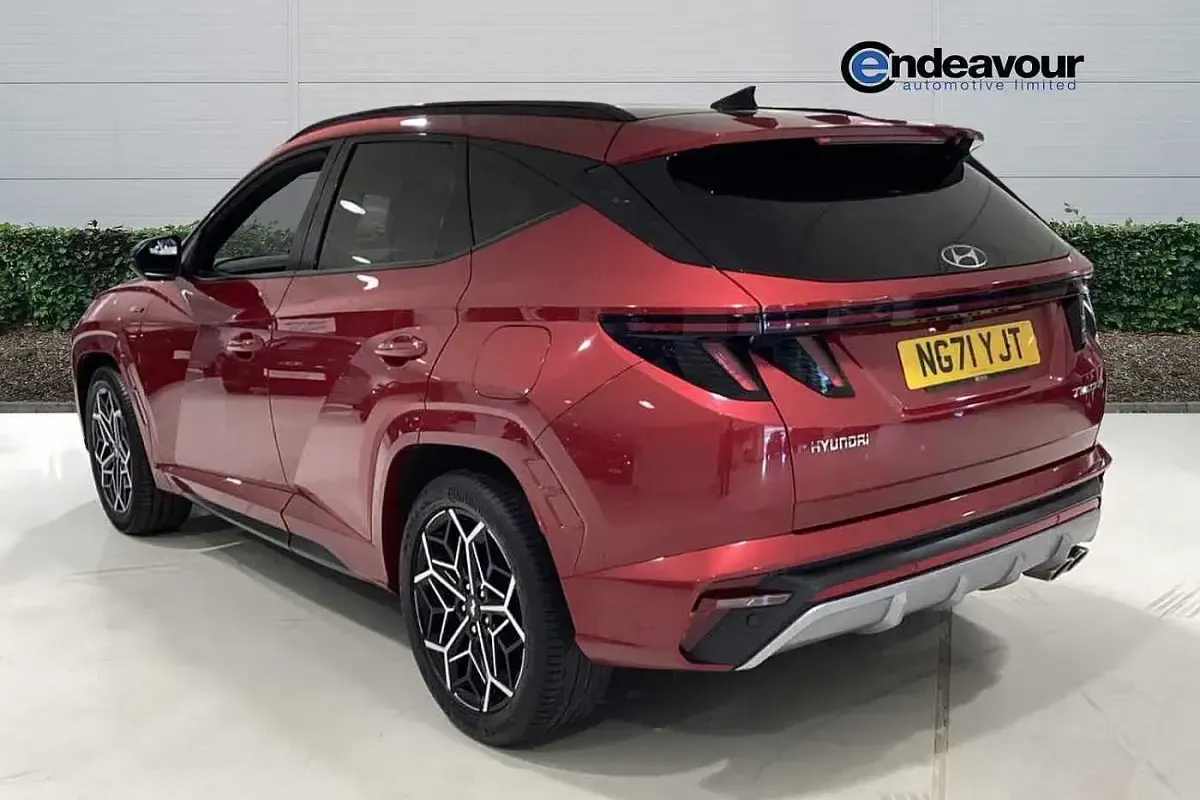 Used Hyundai Tucson N Line 180 HP (132 kW) 2022 Red SUV