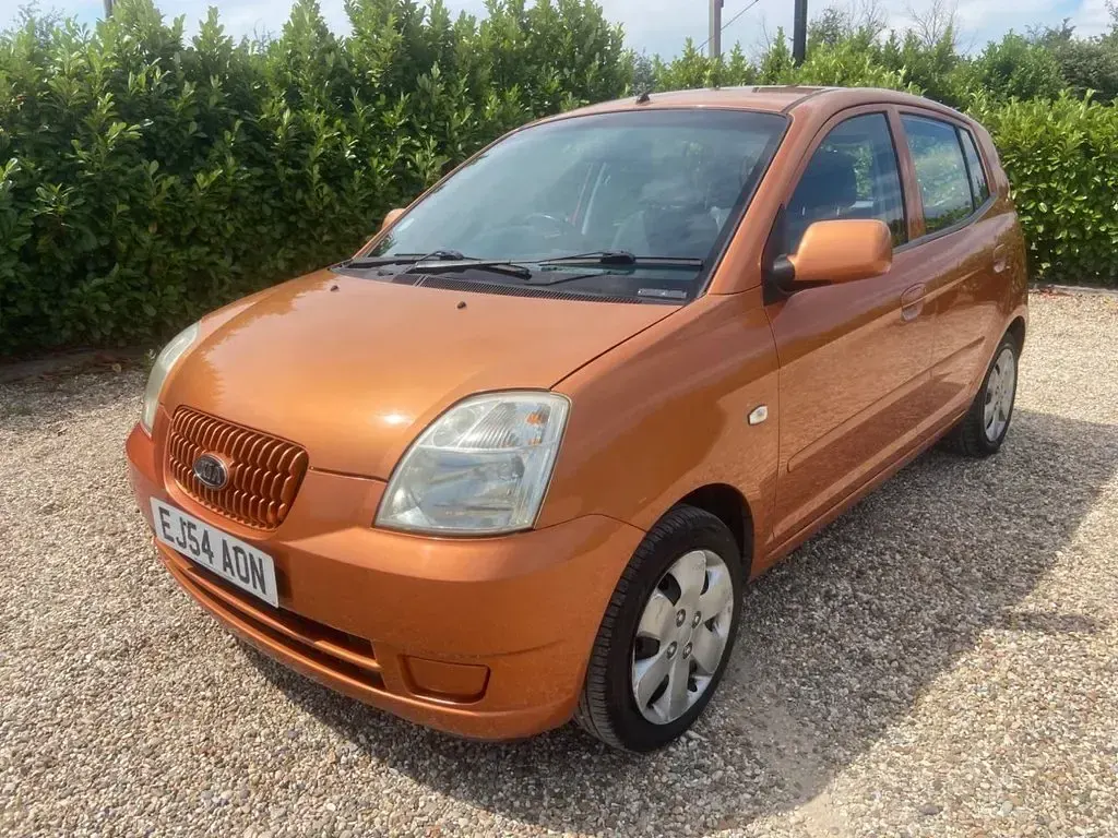 Used Kia Picanto LX 64 HP (47 kW) 2004 Orange Hatchback
