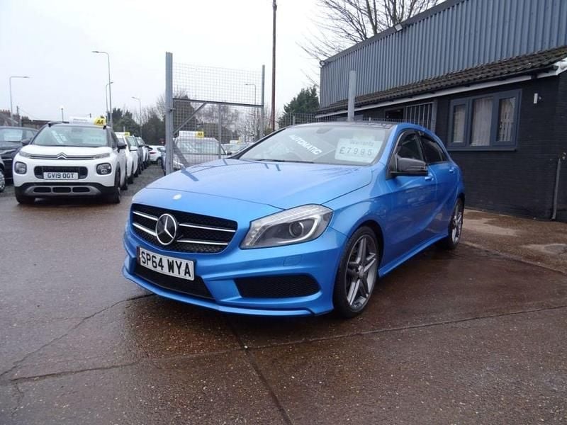Used Mercedes A220 AMG 2014 Blue Hatchback
