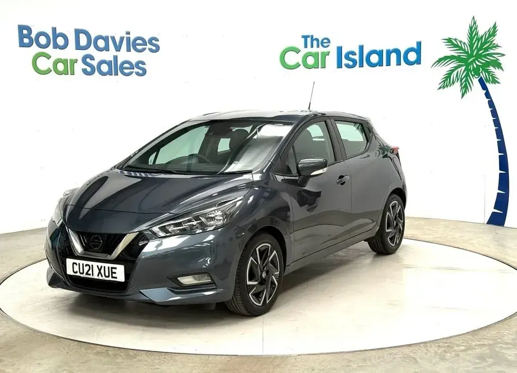 Begagnad Nissan Micra Acenta 92 HK (67 kW) 2021 Grå Halvkombi