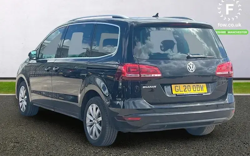 Used VW Sharan SEL 150 HP (110 kW) 2019 Black MPV