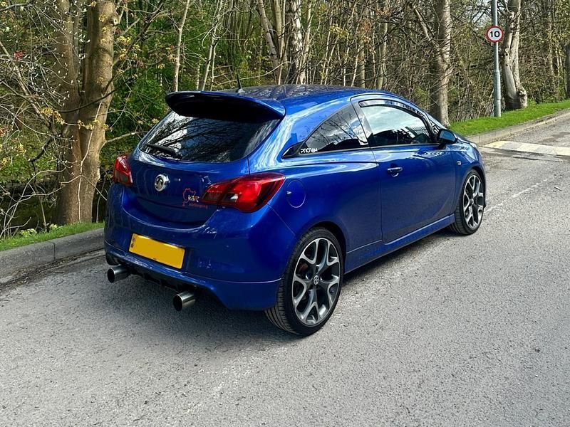 Used Vauxhall Corsa 202 HP (148 kW) 2015 Blue Hatchback
