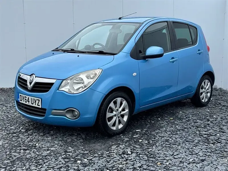 Used Vauxhall Agila 94 HP (69 kW) 2014 Blue MPV