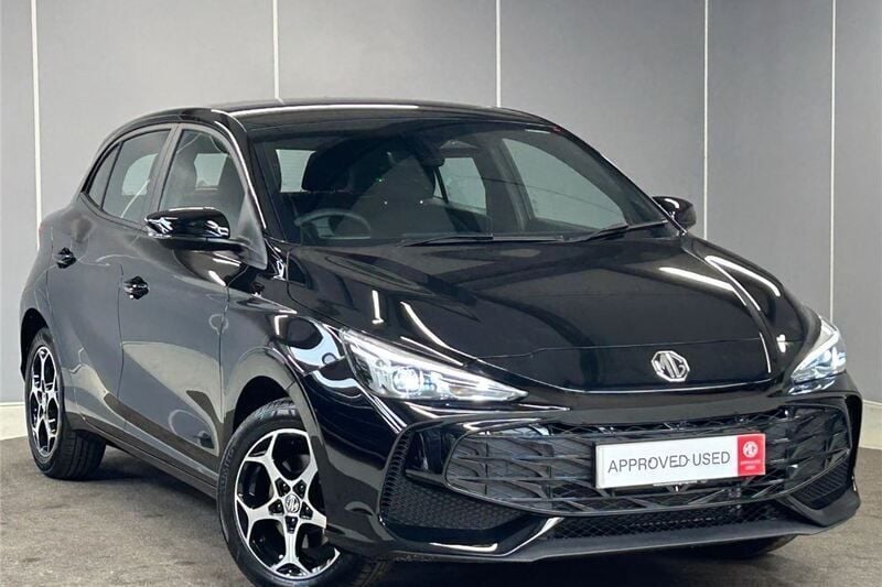 Black Used 2025 MG MG3 SE Hatchback | £14,245 (Super price) - Image 1/4