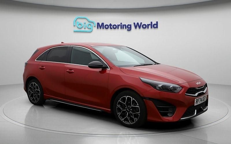 Used Kia Ceed GT-Line 140 HP (102 kW) 2024 Red Hatchback