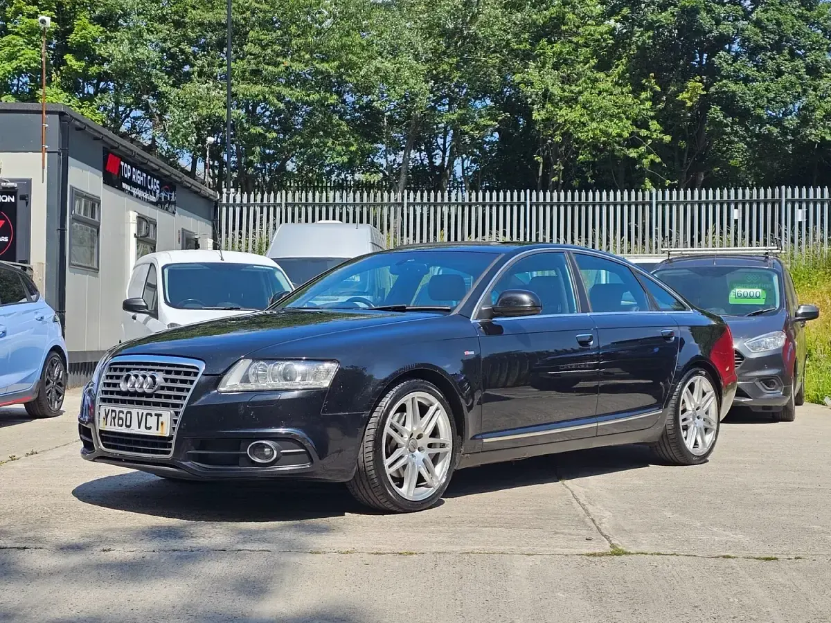 Used Audi A6 S-Line 170 HP (125 kW) 2010 Black Sedan