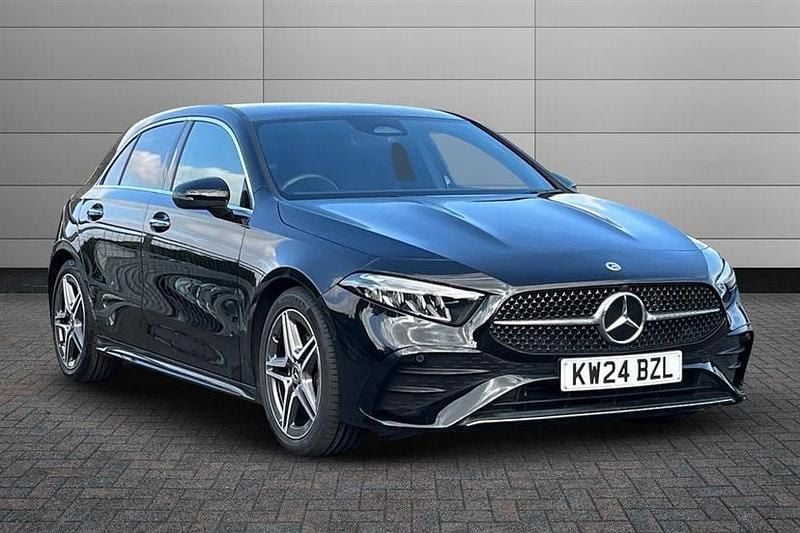 Cosmos black Used 2024 Mercedes A180 Executive Hatchback | £24,950 (Expensive) - Image 1/4