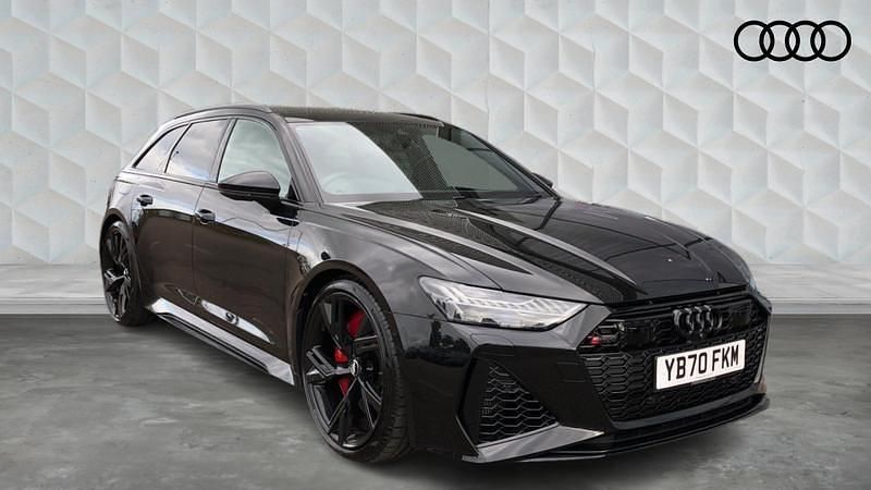 Black Used 2020 Audi RS6 Advanced Estate | £79,950 (Fair price) - Image 1/4