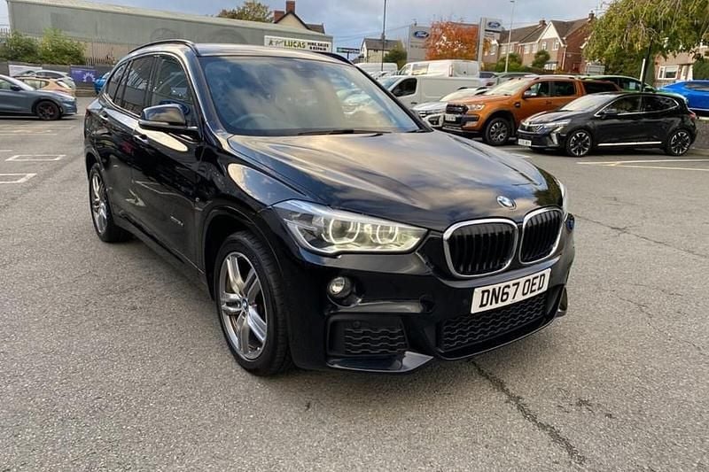 Black metallic Used 2017 BMW X1 M Sport SUV | £13,490 (Good price) - Image 1/1