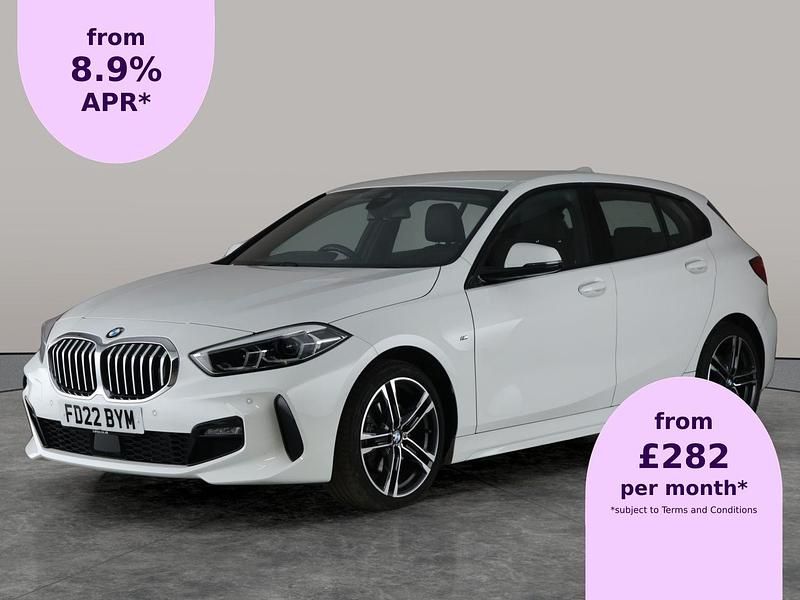 White Used 2022 BMW 118 M Sport Hatchback | £20,571 (Fair price) - Image 1/2
