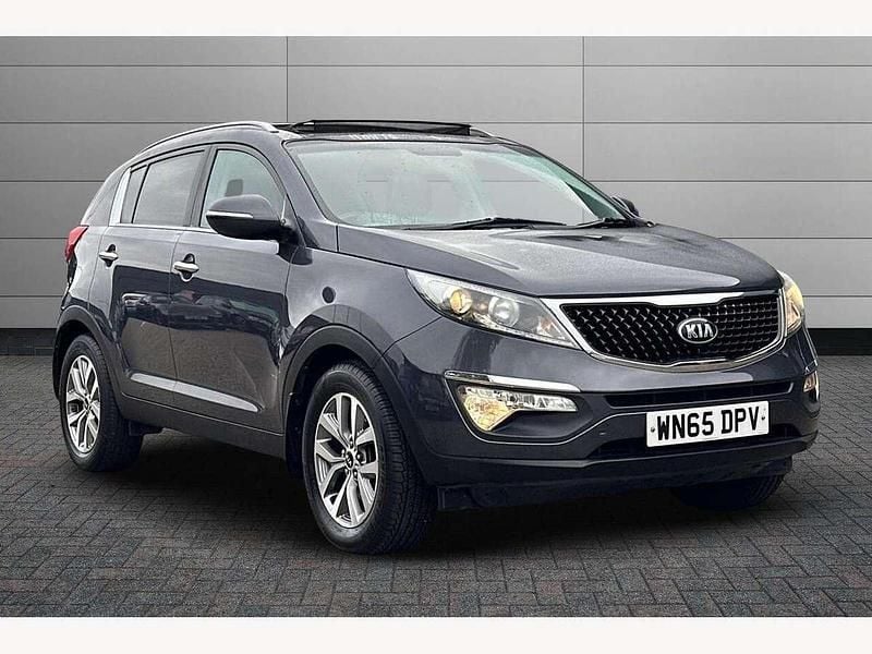 Silver Used 2015 Kia Sportage 2 SUV | £8,490 (Fair price) - Image 1/2