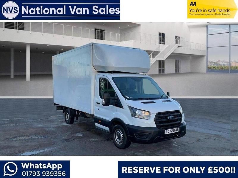 Used Ford Transit S 130 HP (95 kW) 2022 White Cabriolet