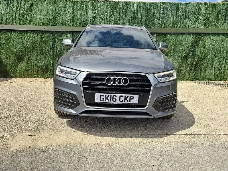 Used Audi Q3 S-line plus 184 HP (135 kW) 2016 Grey SUV