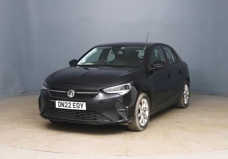 Used Vauxhall Corsa Edition 75 HP (55 kW) 2022 Black Hatchback