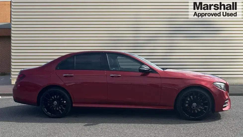 Used Mercedes E400 AMG line 340 HP (250 kW) 2020 Red