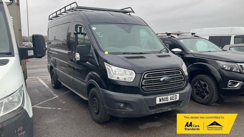 Used Ford Transit Trend 125 HP (91 kW) 2016 Black Van