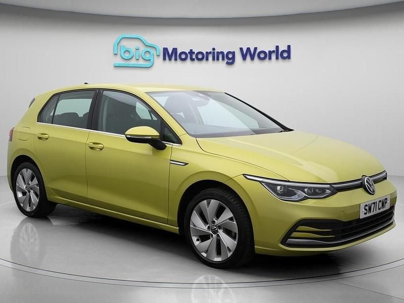 Yellow Used 2022 VW Golf VIII Style Hatchback | £17,100 (Super price) - Image 1/4