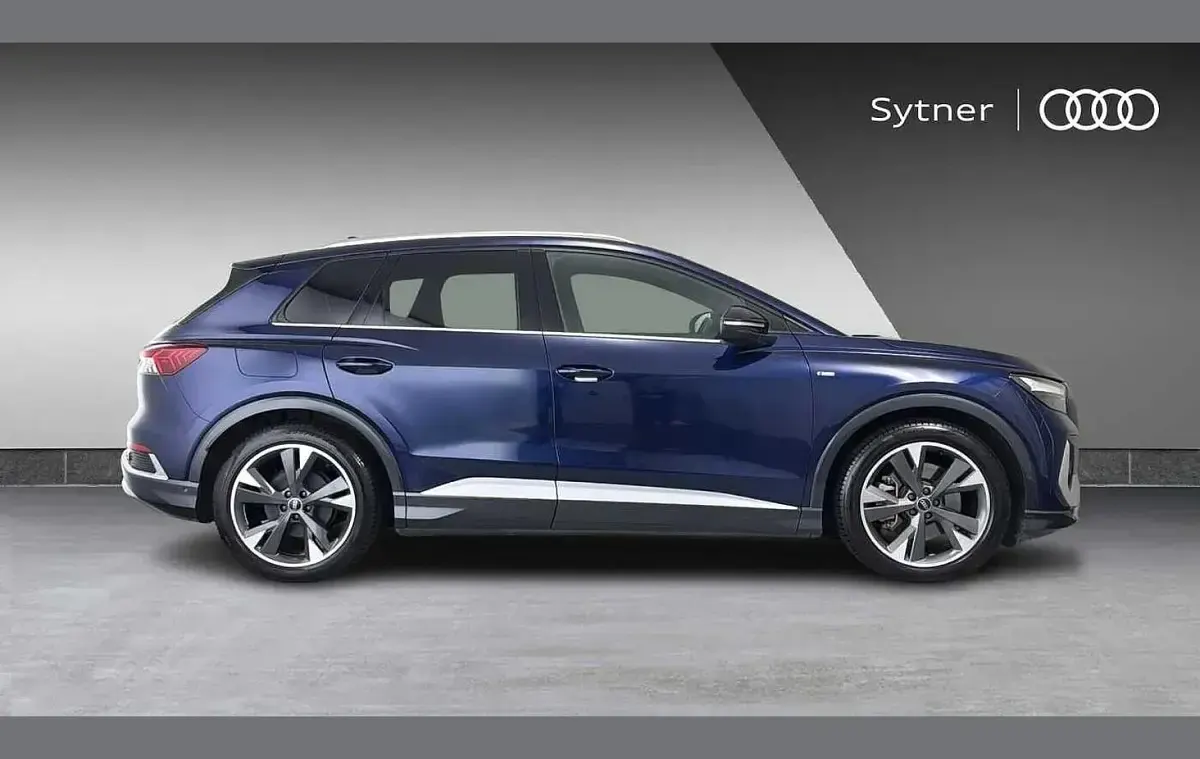 Used Audi Q4 e-tron S-Line 219 kW (299 HP) 2023 Blue SUV