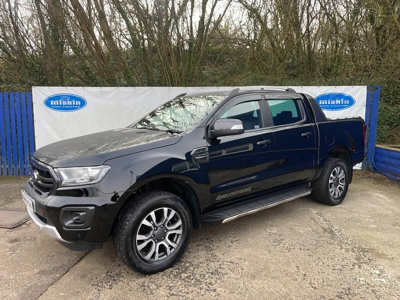 Black Used 2019 Ford Ranger Wildtrack Pickup | £13,499 (Good price) - Image 1/4