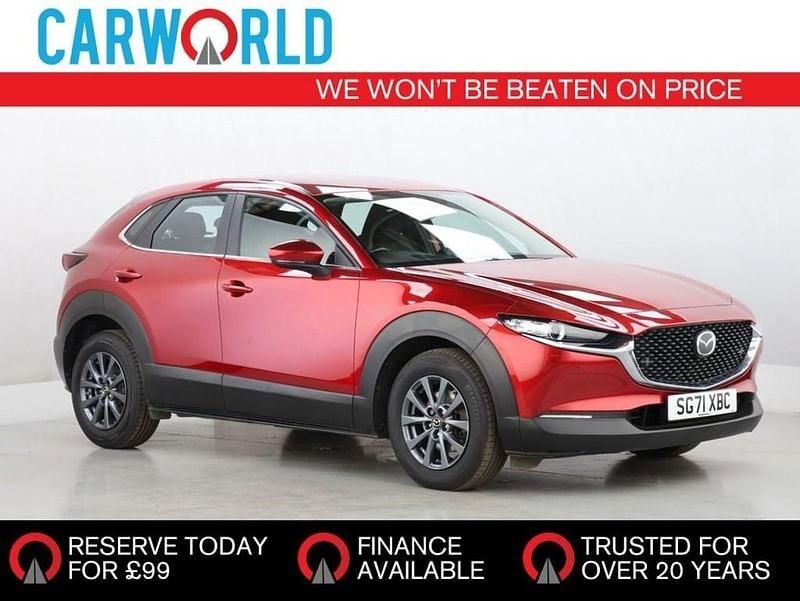 Red Used 2021 Mazda CX-30 SUV | £13,703 (Good price) - Image 1/3