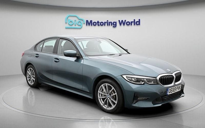 Used BMW 330e 292 HP (214 kW) 2020 Blue Sedan