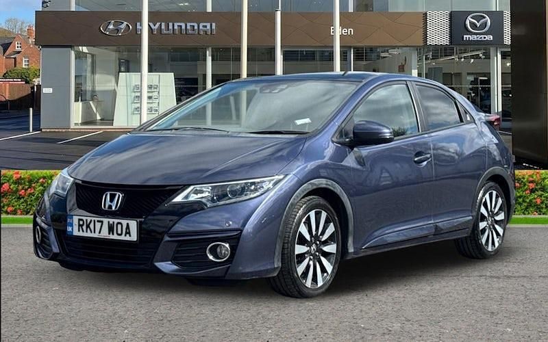 Used Honda Civic SR 141 HP (103 kW) 2016 Blue Hatchback