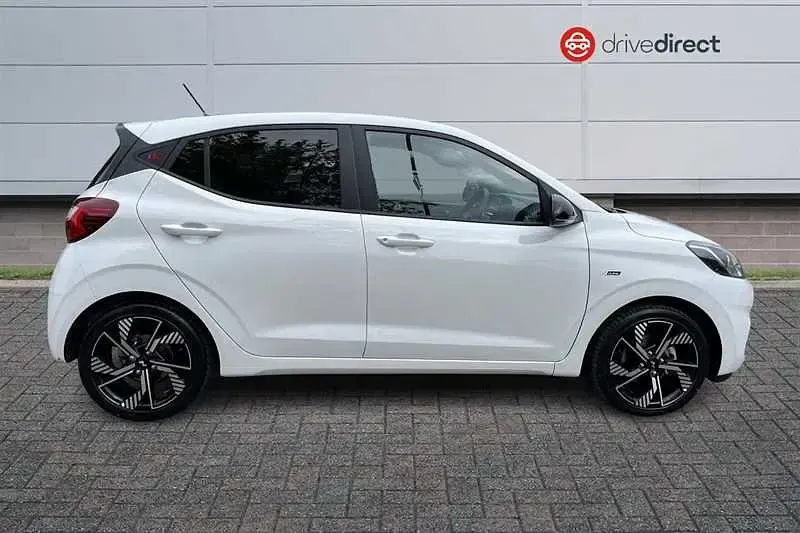 New Hyundai i10 N Line 90 HP (66 kW) 2026 White Hatchback