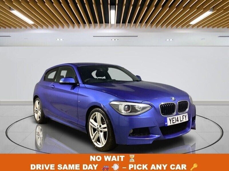 Blue Used 2014 BMW 120 M Sport Hatchback | £4,449 (Fair price) - Image 1/3