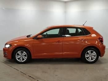 Used VW Polo SE 80 HP (58 kW) 2020 Orange Hatchback