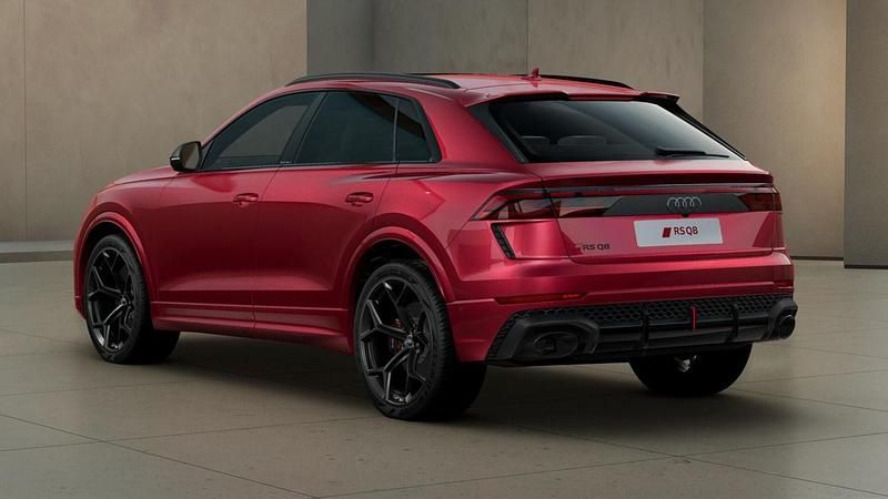 New Audi RS Q8 Performance 631 HP (464 kW) 2026 Red SUV