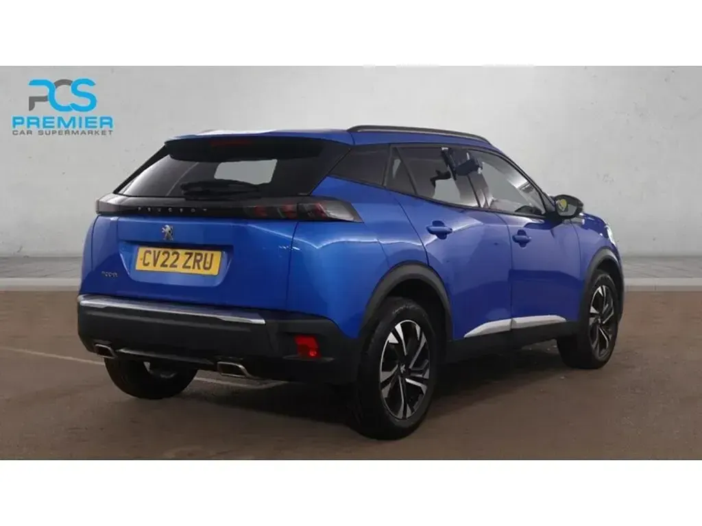 Used Peugeot 2008 Allure Premium 2022 Vertigo blue SUV