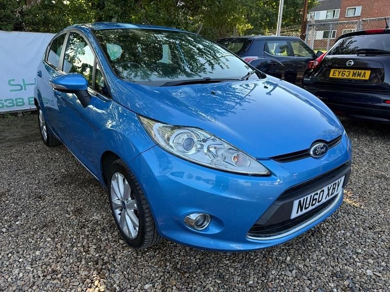 Blue Used 2010 Ford Fiesta Zetec Hatchback | £4,495 (Fair price) - Image 1/4