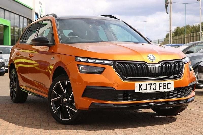 Used Skoda 110 R Monte Carlo 81 HP (59 kW) 2024 Phoenix orange metallic Estate