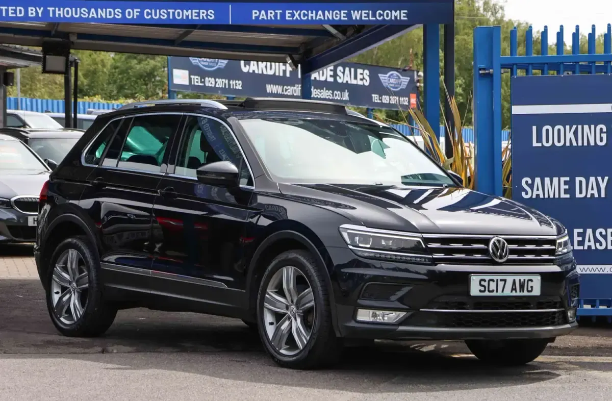 Used VW Tiguan SEL 150 HP (110 kW) 2017 Black SUV