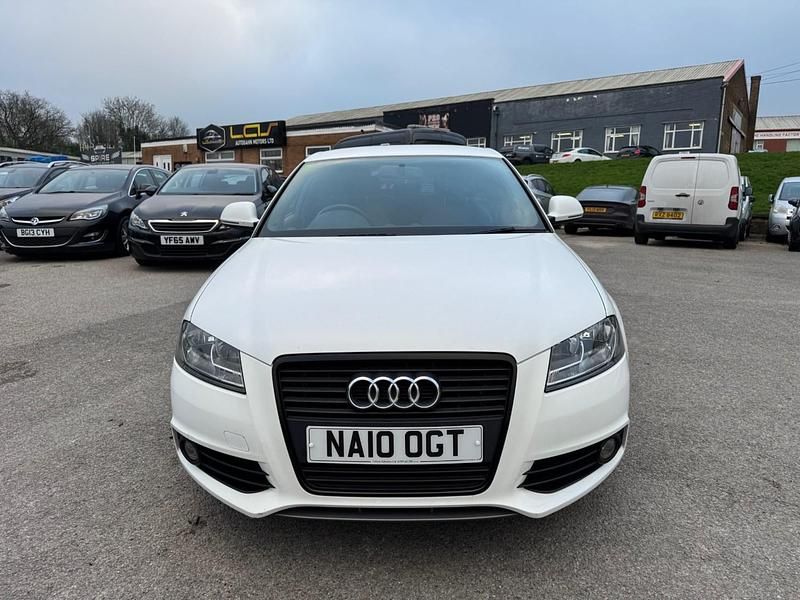 Used Audi A3 S-Line 2010 White Hatchback