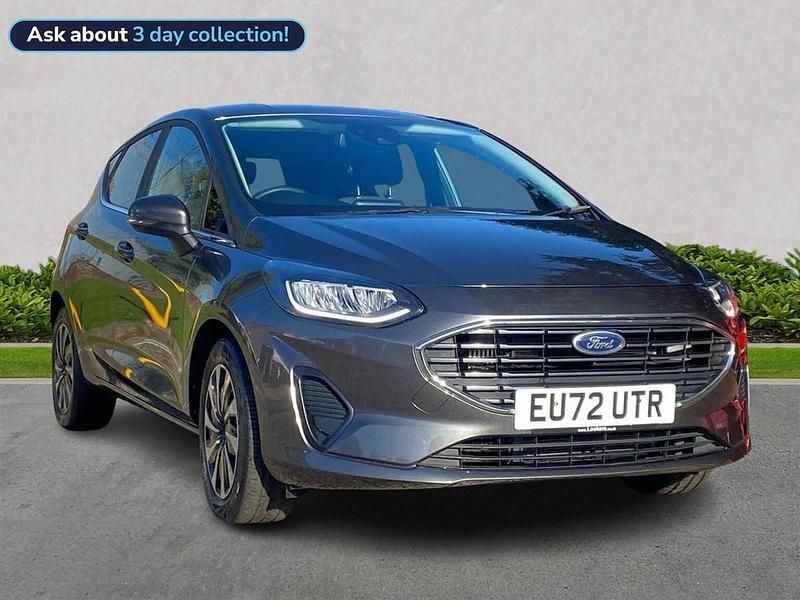 Grey Used 2022 Ford Fiesta Titanium Hatchback | £12,499 (Fair price) - Image 1/4