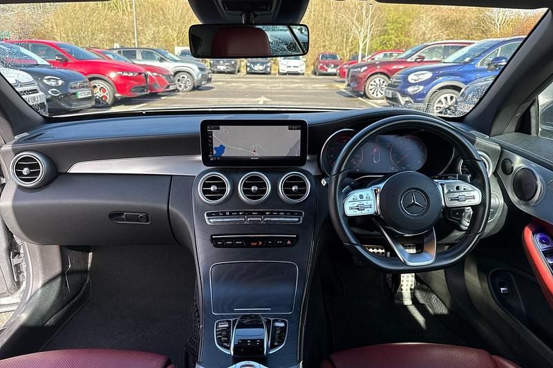 Used Mercedes C200 AMG Line Premium 180 HP (132 kW) 2018 Grey Cabriolet